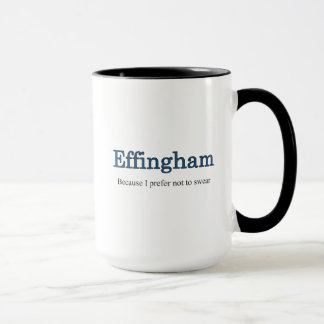 Taza Effingham porque prefiero no sudar café