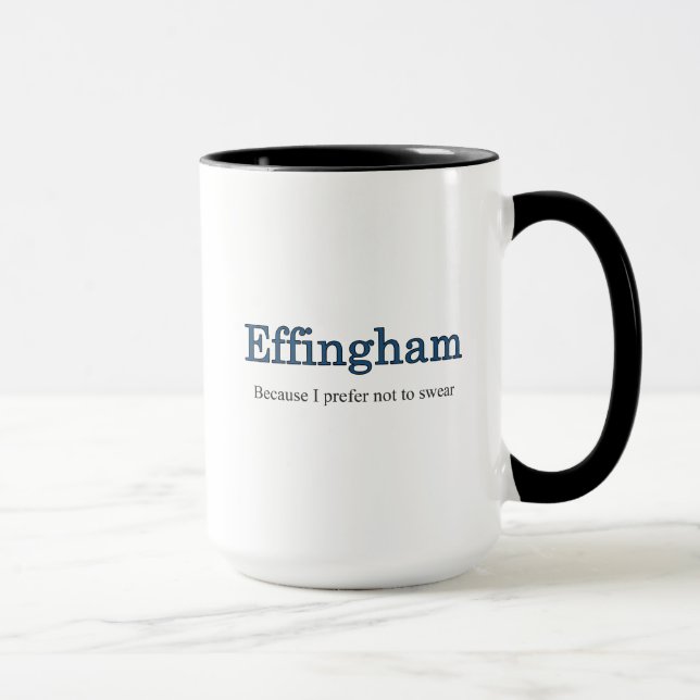 Taza Effingham porque prefiero no sudar café (Derecha)