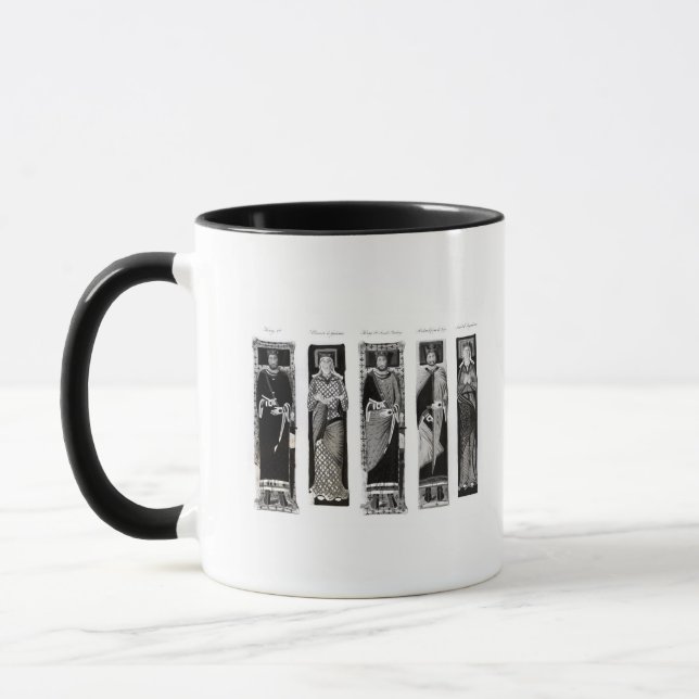 Taza Efigies de Henry II Eleanor de Aquitania (Izquierda)