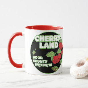 Taza Efímera vintage, Cherryland Door County Wisconsin