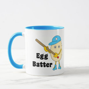 Taza Egg Batter Egghead Mug