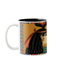 Taza egipcia de Hathor de la diosa