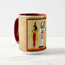 Taza Egipcio, Is, Osiris & Horus Mug
