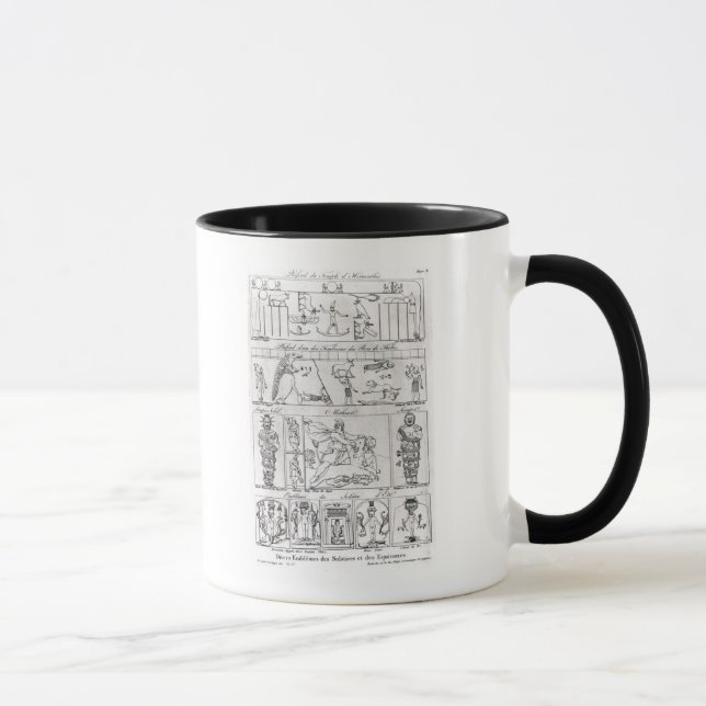 Taza Egipcio y persa antiguos (Derecha)