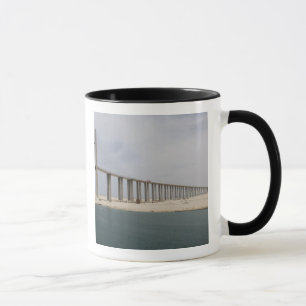 Taza Egipto, Canal de Suez. Puente de la Paz