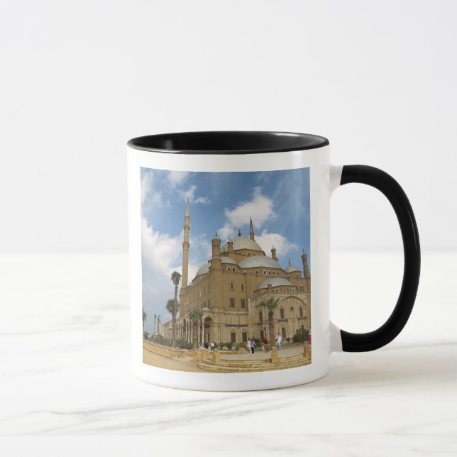 Taza Egipto, El Cairo, Ciudadela, Mezquita Muhammad Ali (Derecha)