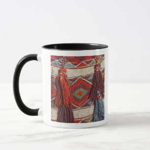 Taza Egipto, Giza. Una manta de camello en las Pirámid