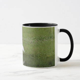 Taza Egret blanco