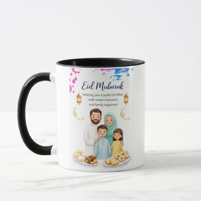 Taza Eid Mubarak (Izquierda)