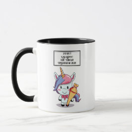 Taza Einschulung, Schule, Kindergarten, Einhorn