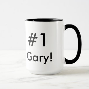 Taza Ejecutante del superior de #1 Gary