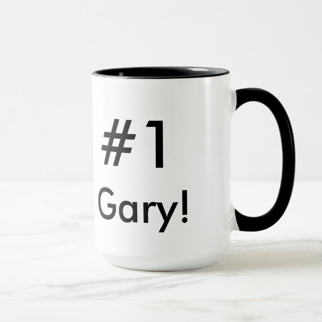 Taza Ejecutante del superior de #1 Gary (Derecha)