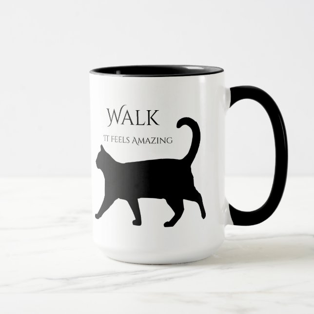 Taza Ejercicio del gato (Derecha)
