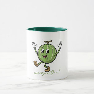 Taza Ejercítate conmigo Sandía Feliz
