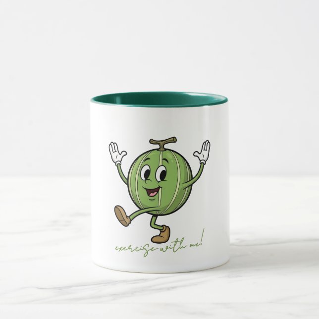 Taza Ejercítate conmigo Sandía Feliz (Centro)