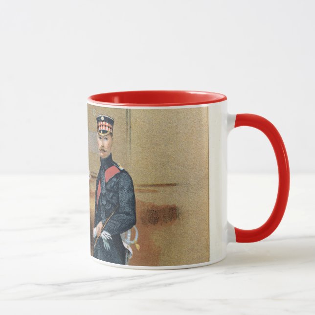 Taza Ejército británico - los guardias escoceses (Derecha)