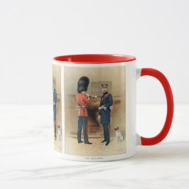 Taza Ejército británico - los guardias escoceses