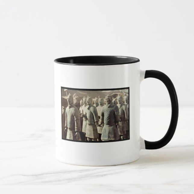 Taza Ejército de la terracota, dinastía de Qin, 210 (Derecha)