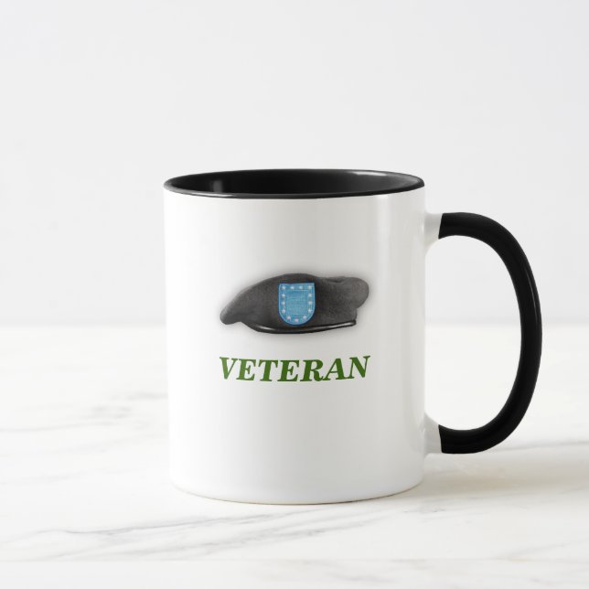 Taza Ejército Rangers especiales Ops Veteranos Infanter (Derecha)