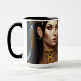 TAZA EJIPCIA DE QUEEN