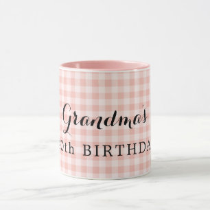Taza El 90 cumpleaños de la abuela
