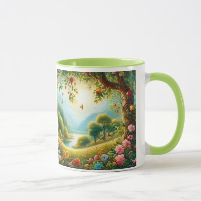 Taza El abrazo de la naturaleza (Derecha)