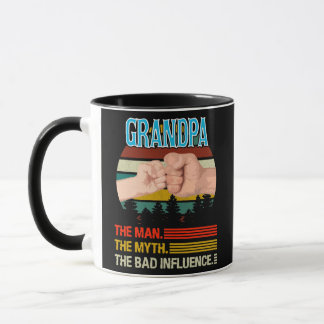Taza El Abuelo El Hombre Miente La Mala Influencia Día
