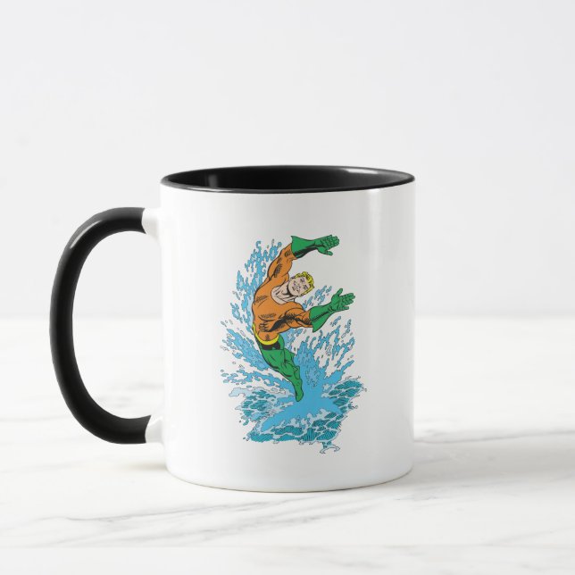 Taza El acuamán salta en oleada (Izquierda)