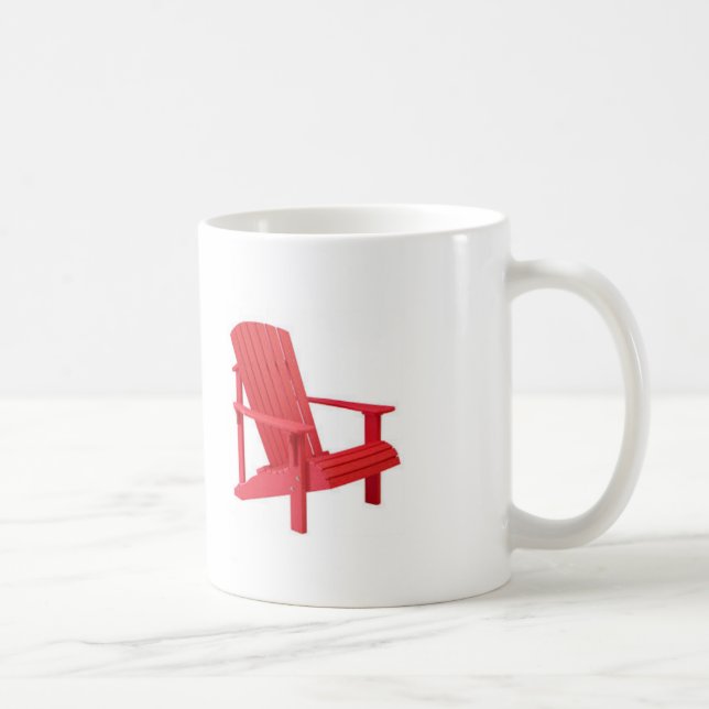 Taza El Adirondacks está llamando - silla de Adirondack (Derecha)