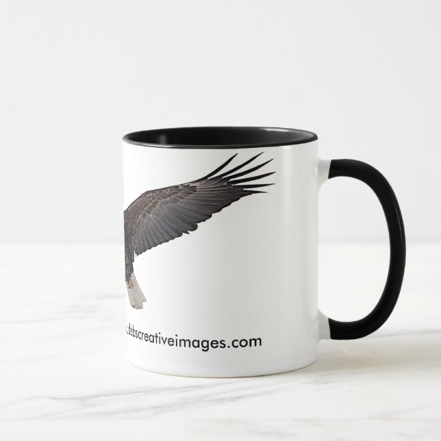 Taza El águila calva se eleva (Derecha)