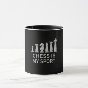 Taza El ajedrez es mi deporte