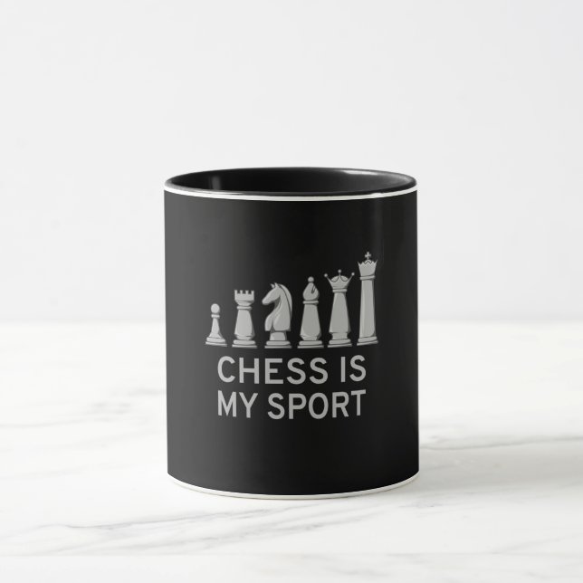 Taza El Ajedrez Es Mi Deporte (Centro)