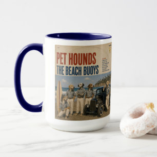 Taza El Álbum de Beach Buoys: una parodia