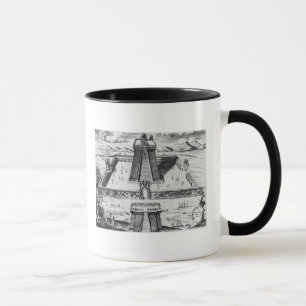 Taza El alcalde de Templo en Tenochtitlan