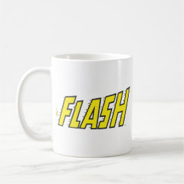 Taza El amarillo con el logo Flash