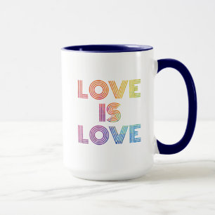 Taza El amor es amor Tiras modernas