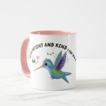 El amor es paciente abeja linda y colibrí escritur