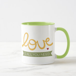 Taza el amor es todo lo que usted necesita