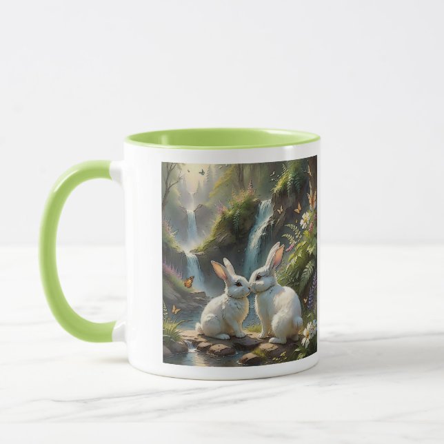 Taza El amor está en la Mug de Pieles (Izquierda)