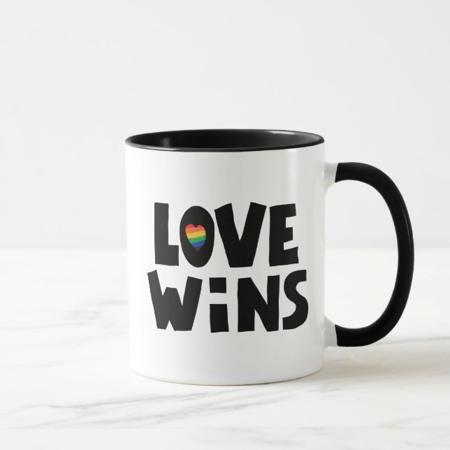 Taza El amor gana (Derecha)