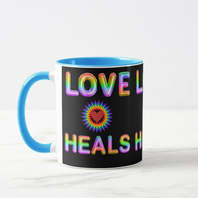 Taza El amor sana (Izquierda)
