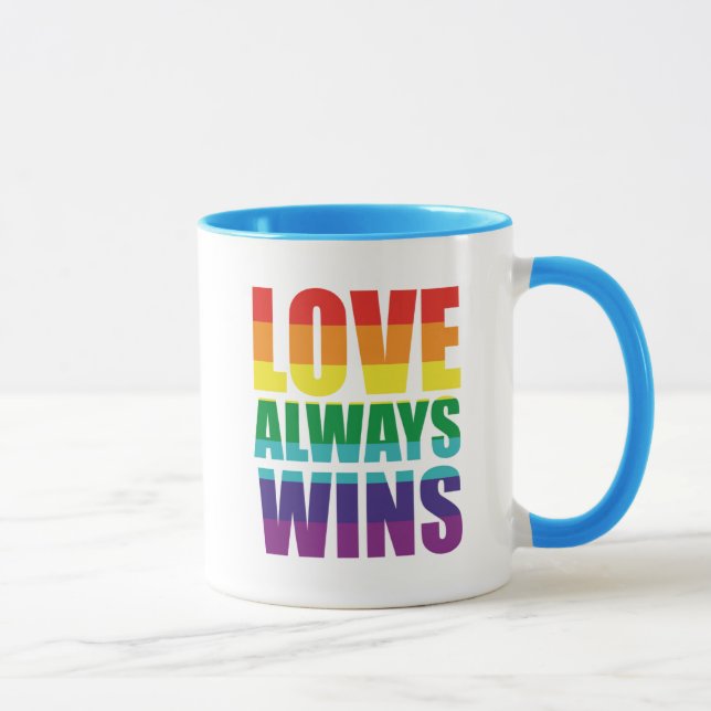 Taza El amor siempre gana (Derecha)