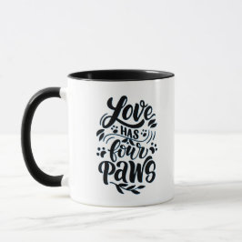 Taza El amor tiene cuatro patas