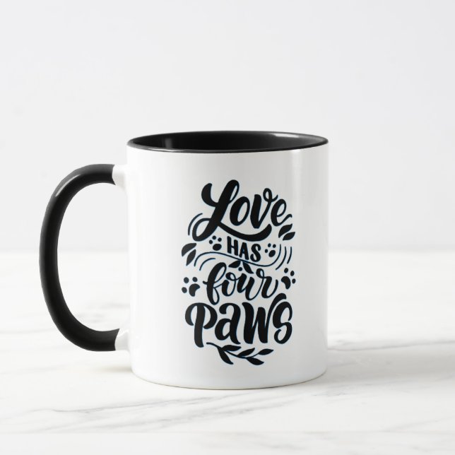 Taza El amor tiene cuatro patas (Izquierda)