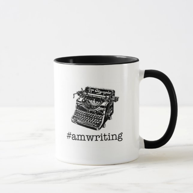 Taza el #amwriting (Derecha)