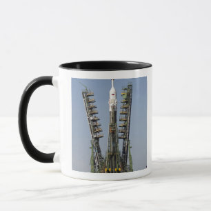 Taza El andamio del lanzamiento se aumenta en lugar