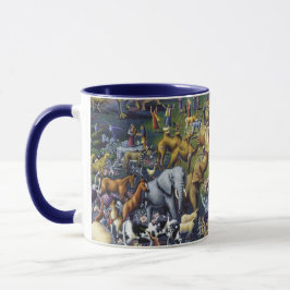 Taza El animal árabe de Noé
