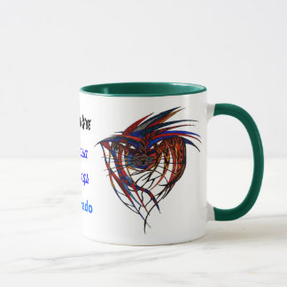 Taza El animal lateral salvaje