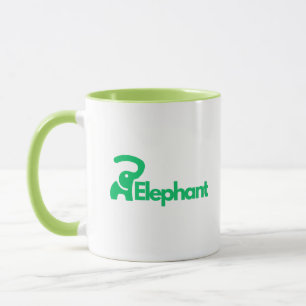 Taza El animal salvaje del elefante