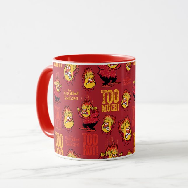 Taza EL AÑO SIN UN Patrón SANTA CLAUS™ Heat Miser (Anverso izquierdo)